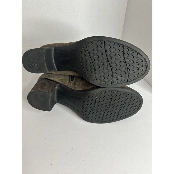 Rockport Cobb Hill Olive Suede Natashya Bootie Women's Size 9 Ankle Boot - Picture 6 of 9